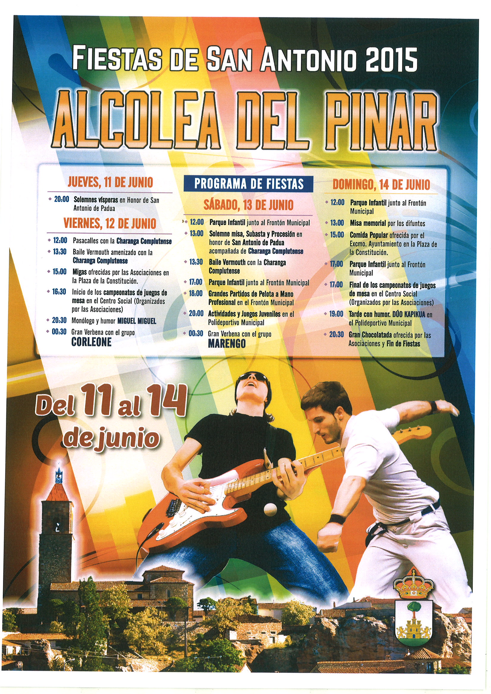 San Antonio 2025, Alcolea del Pinar