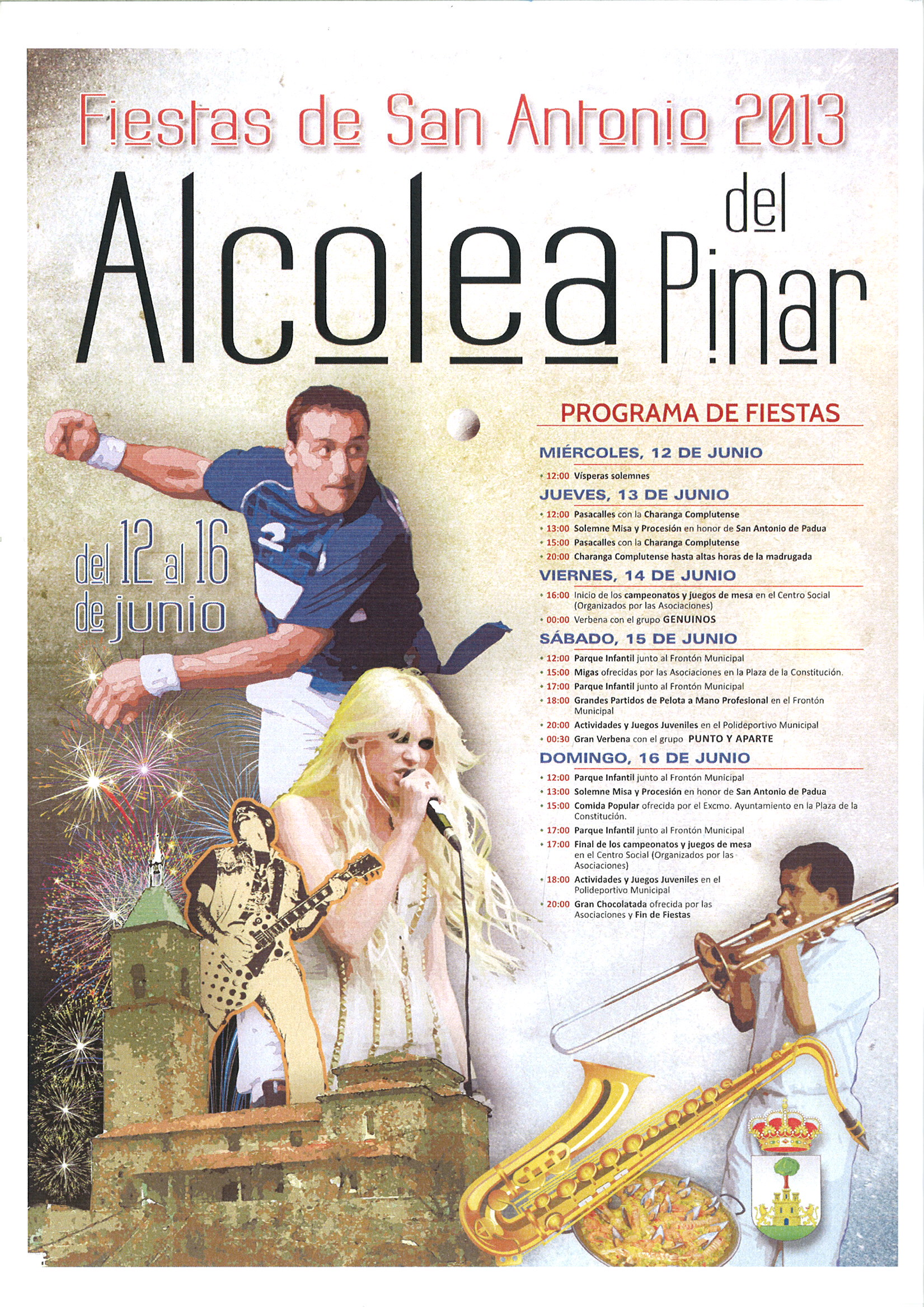 San Antonio 2025, Alcolea del Pinar