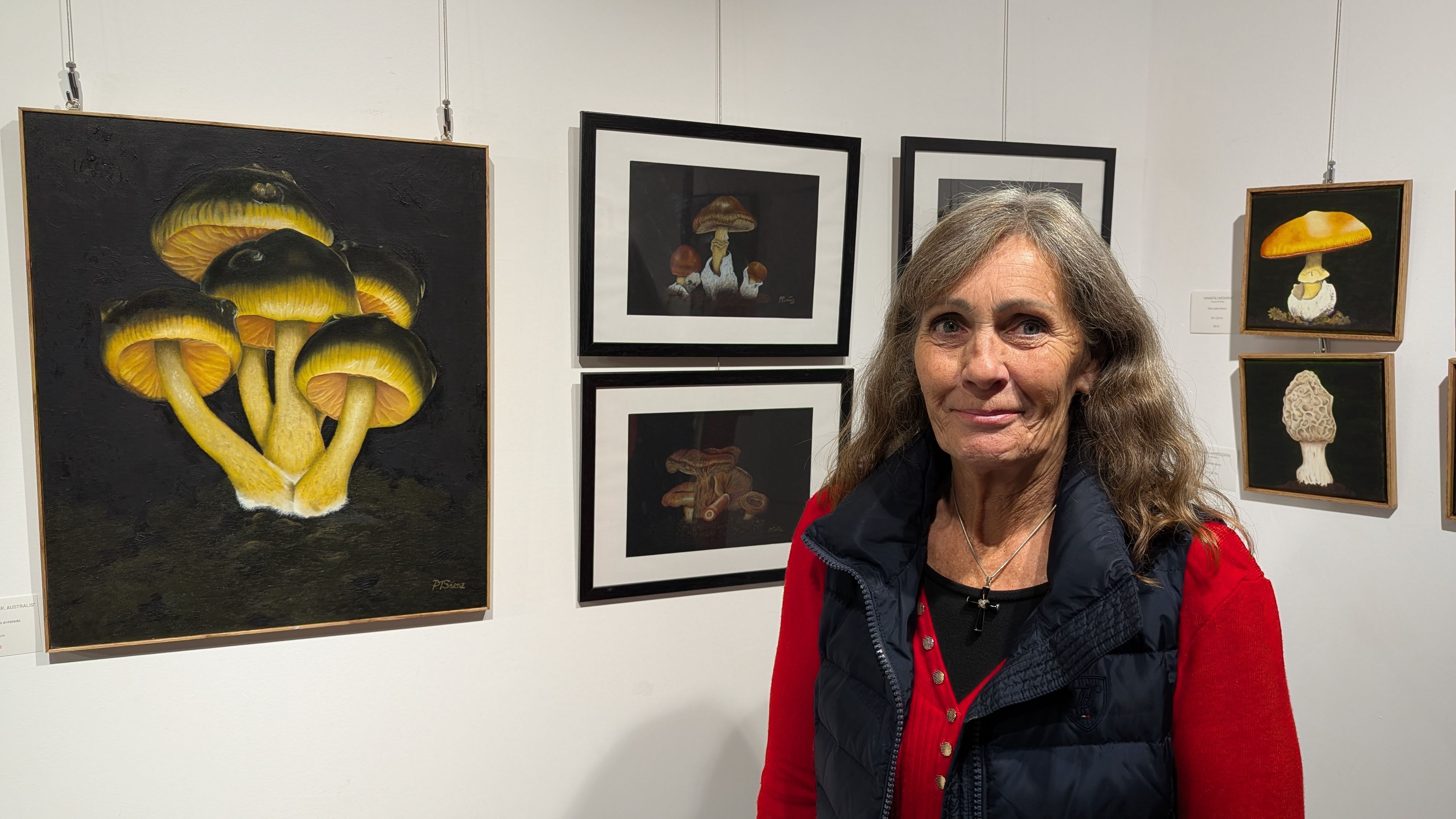 Pauline Sáenz Smith, autora de la exposición